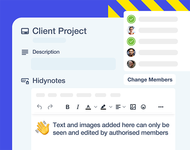 Hidynotes - Private Card Notes Power-Up | Trello